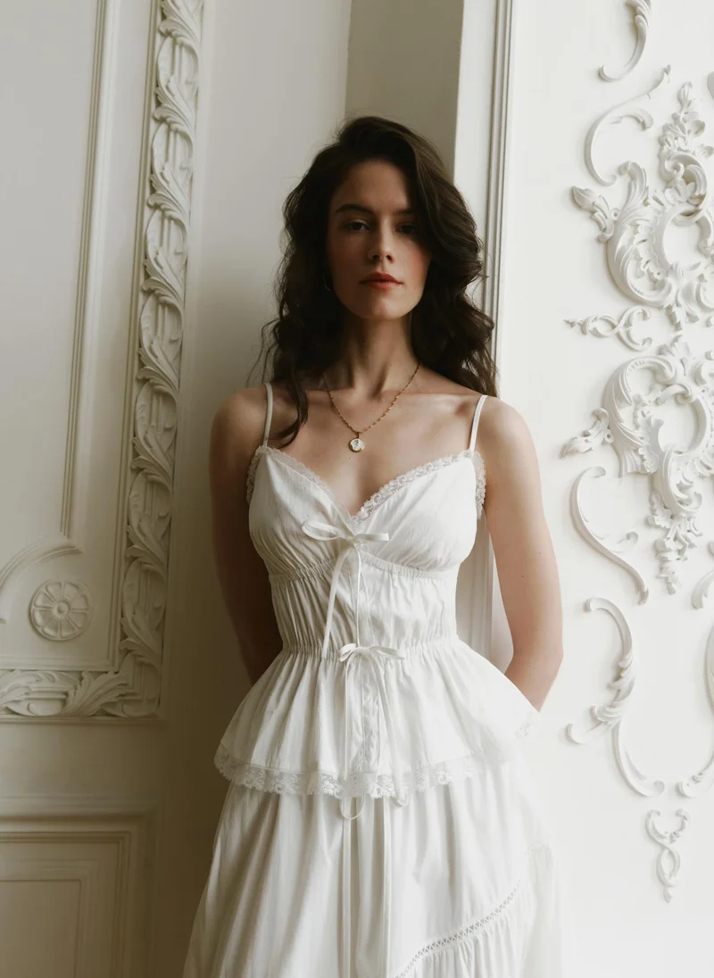 Lichi Strappy top with bows at the front